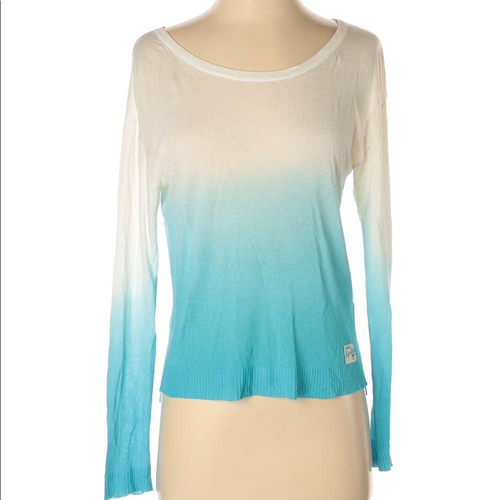 Superdry Thin Blue & White Sweater size S
